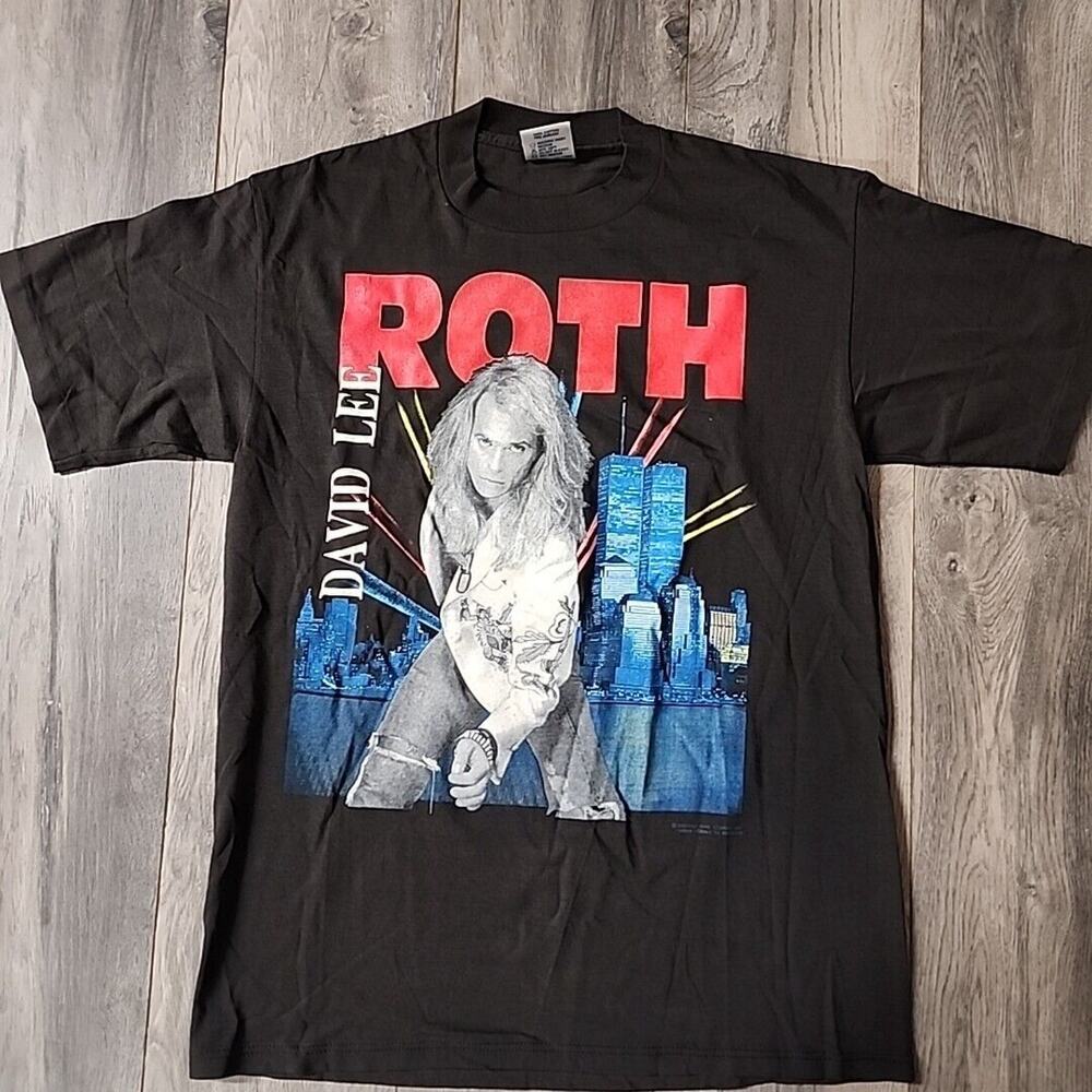 Vintage 1991 David Lee Roth Tour T-shirt Size L